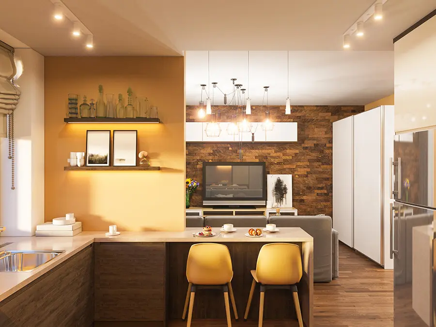 Kitchen modern home